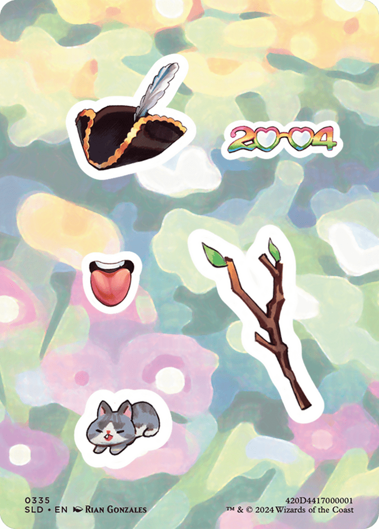 Sticker Sheet (0335) [Secret Lair Drop Series] MTG Single Magic: The Gathering  | Multizone: Comics And Games