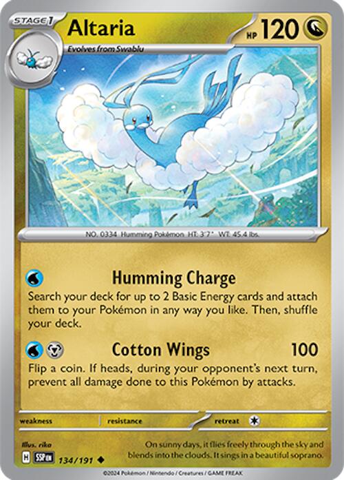 Altaria (134/191) [Scarlet & Violet: Surging Sparks] | Multizone: Comics And Games