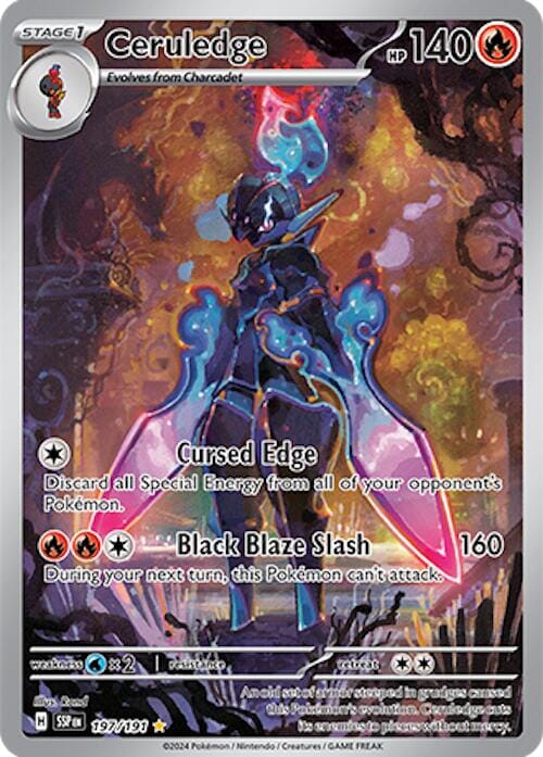 Ceruledge (197/191) [Scarlet & Violet: Surging Sparks] Pokemon Single Pokémon  | Multizone: Comics And Games