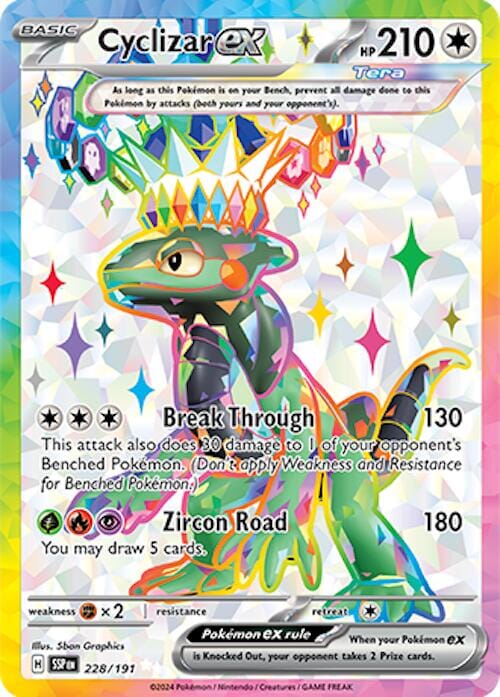 Cyclizar ex (228/191) [Scarlet & Violet: Surging Sparks] Pokemon Single Pokémon  | Multizone: Comics And Games