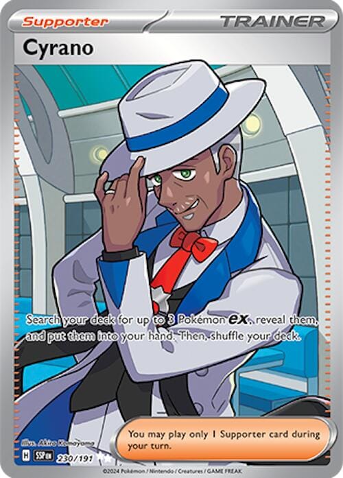 Cyrano (230/191) [Scarlet & Violet: Surging Sparks] Pokemon Single Pokémon  | Multizone: Comics And Games