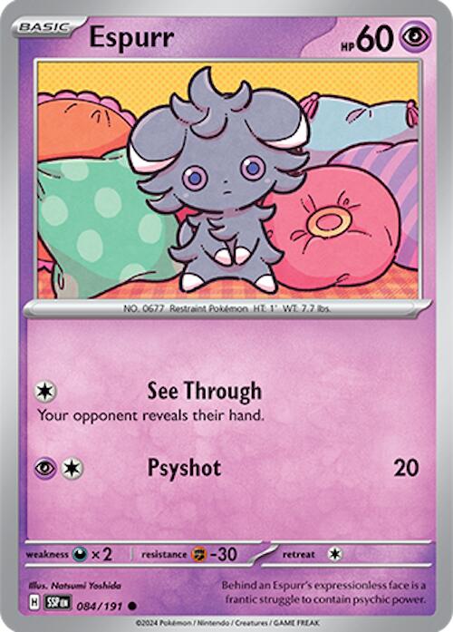 Espurr (084/191) [Scarlet & Violet: Surging Sparks] | Multizone: Comics And Games