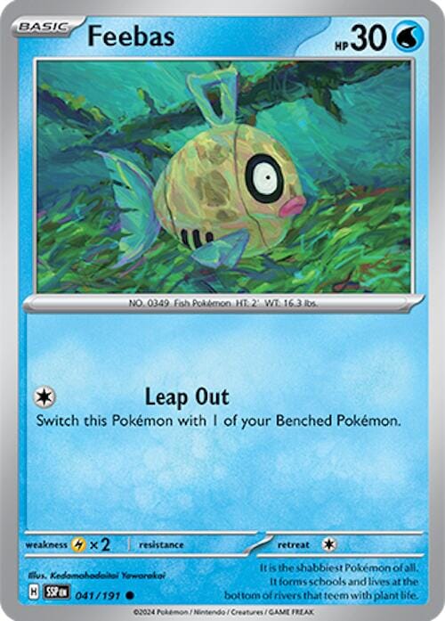 Feebas (041/191) [Scarlet & Violet: Surging Sparks] Pokemon Single Pokémon  | Multizone: Comics And Games