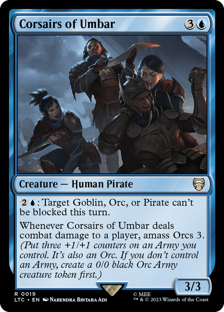 Corsairs of Umbar [The Lord of the Rings: Tales of Middle-Earth Commander] MTG Single Magic: The Gathering  | Multizone: Comics And Games