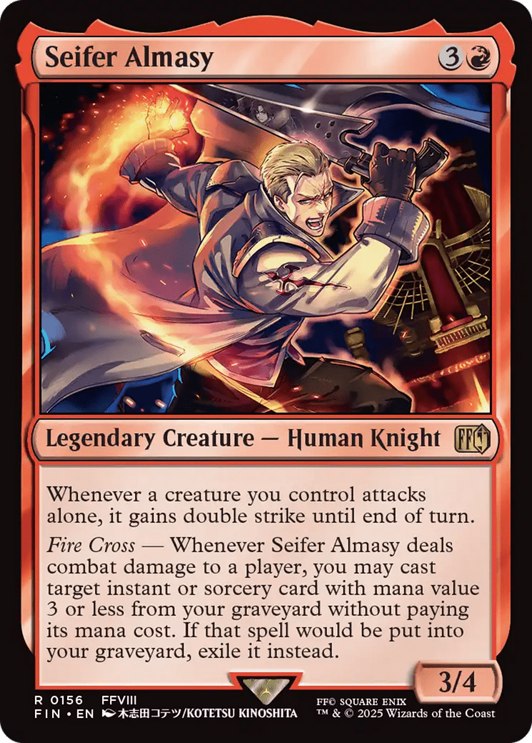 Seifer Almasy [FINAL FANTASY] MTG Single Magic: The Gathering  | Multizone: Comics And Games