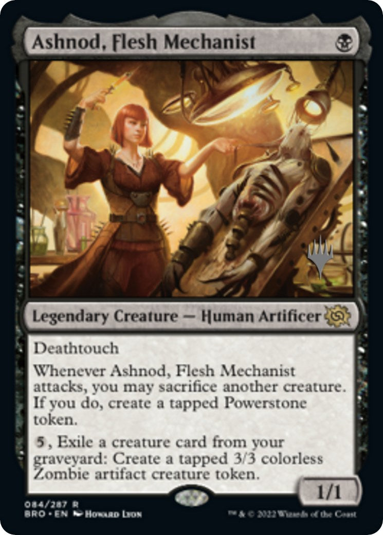 Ashnod, Flesh Mechanist (Promo Pack) [The Brothers' War Promos] | Multizone: Comics And Games