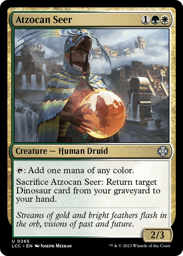 Atzocan Seer [The Lost Caverns of Ixalan Commander] MTG Single Magic: The Gathering  | Multizone: Comics And Games