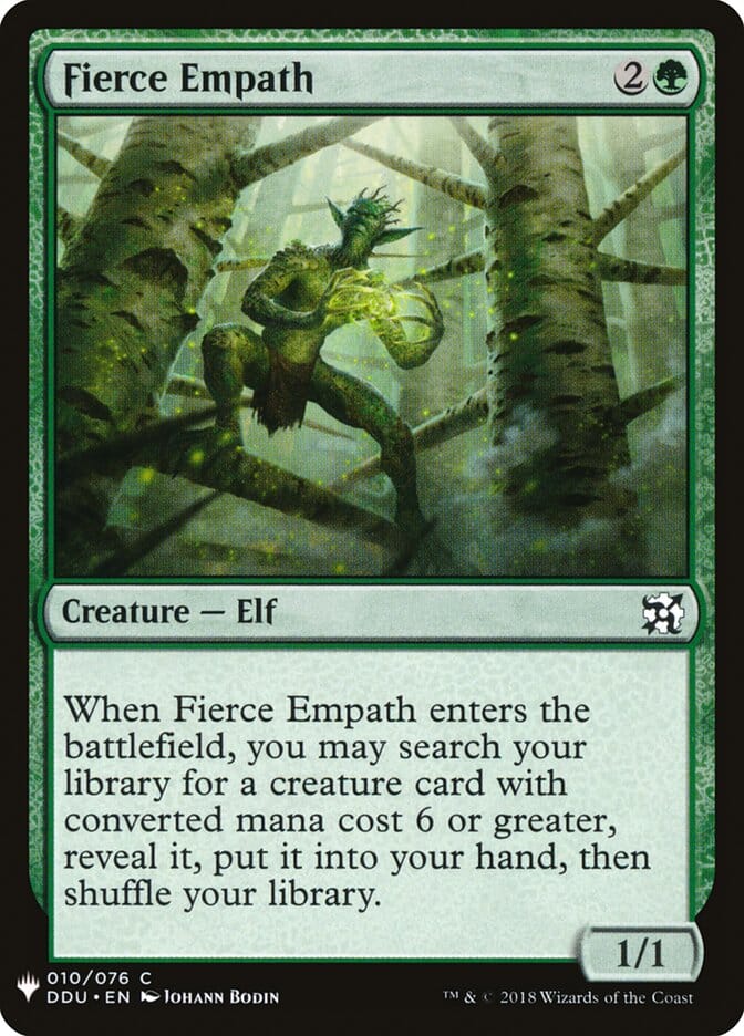 Fierce Empath [Mystery Booster] MTG Single Magic: The Gathering  | Multizone: Comics And Games