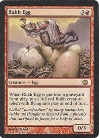 Rukh Egg (Oversized) (Box Topper) [Oversize Cards] MTG Single Magic: The Gathering  | Multizone: Comics And Games
