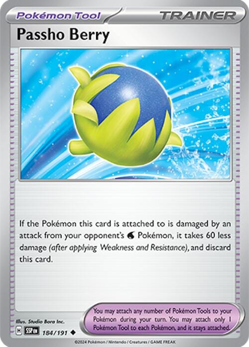 Passho Berry (184/191) [Scarlet & Violet: Surging Sparks] Pokemon Single Pokémon  | Multizone: Comics And Games