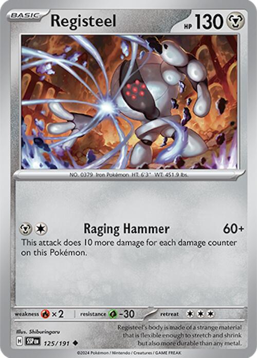 Registeel (125/191) [Scarlet & Violet: Surging Sparks] | Multizone: Comics And Games