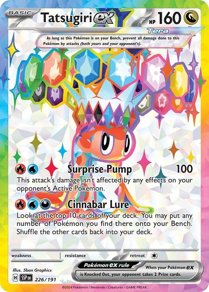 Tatsugiri ex (226/191) [Scarlet & Violet: Surging Sparks] Pokemon Single Pokémon  | Multizone: Comics And Games