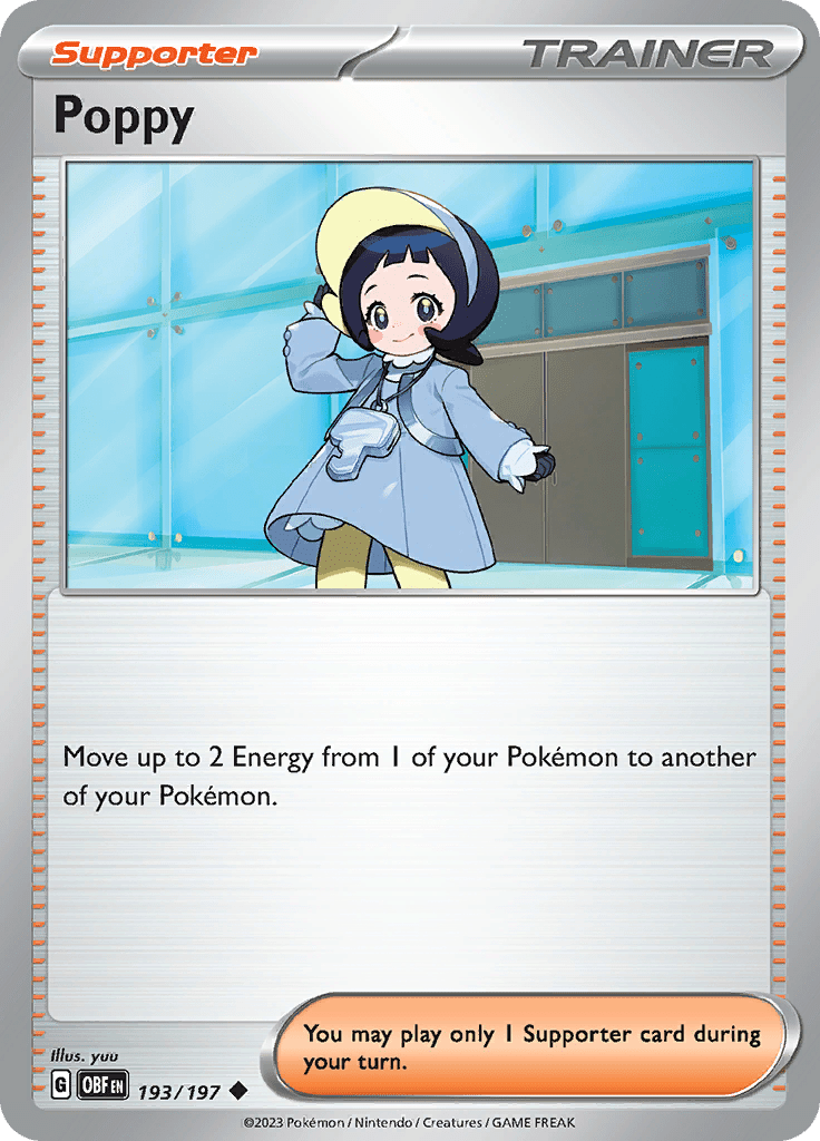 Poppy (193/197) [Scarlet & Violet: Obsidian Flames] Pokemon Single Pokémon  | Multizone: Comics And Games