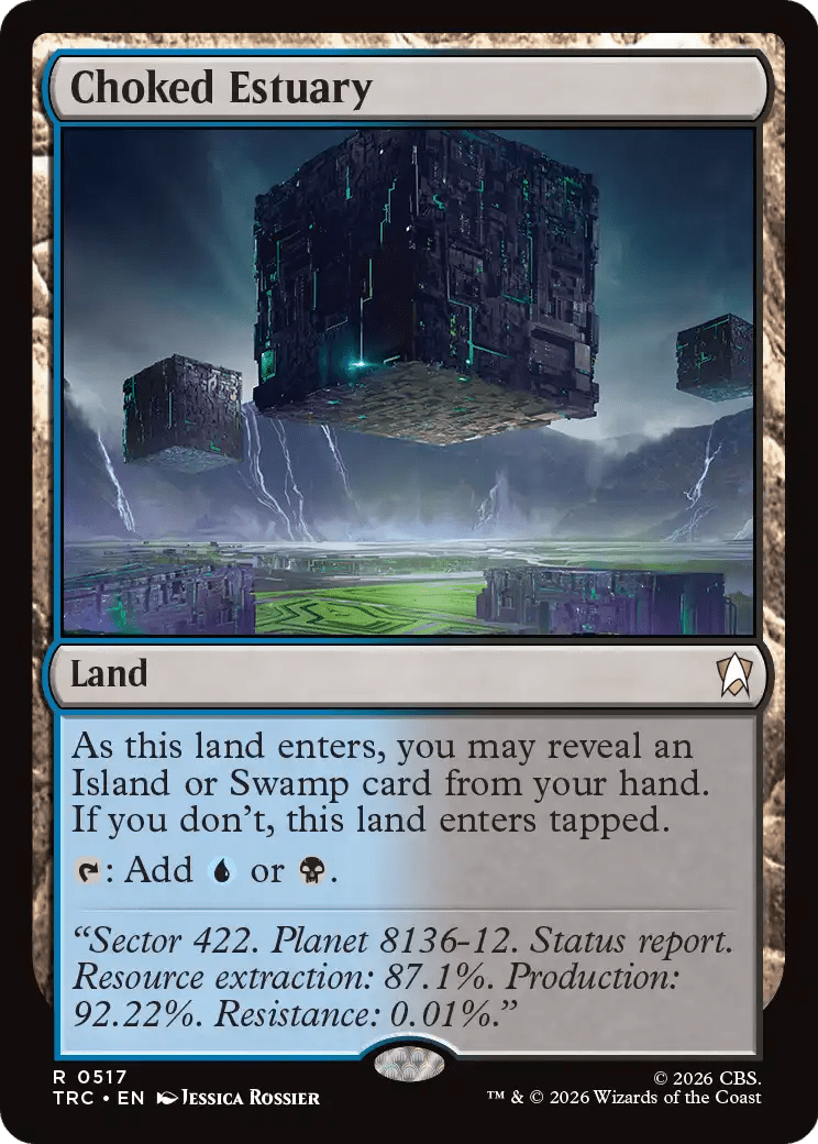 Choked Estuary [Star Trek Commander] MTG Single Magic: The Gathering  | Multizone: Comics And Games