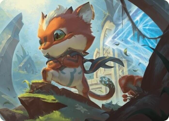 Loot, Exuberant Explorer Art Card (12/54) [Foundations Art Series] MTG Single Magic: The Gathering  | Multizone: Comics And Games