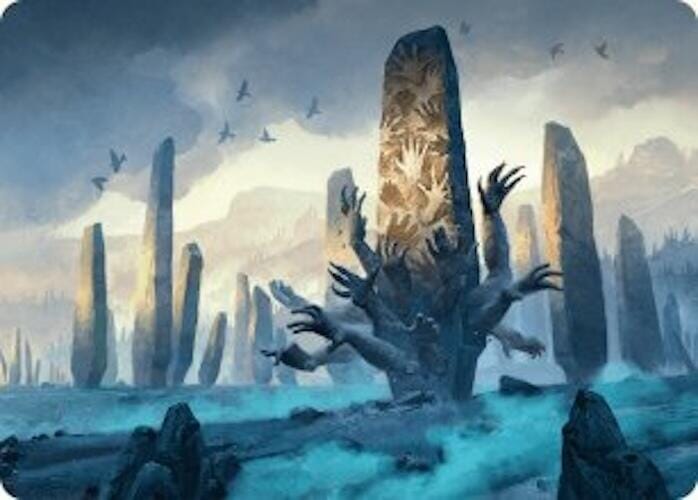 Soulstone Sanctuary Art Card (19/54) [Foundations Art Series] MTG Single Magic: The Gathering  | Multizone: Comics And Games