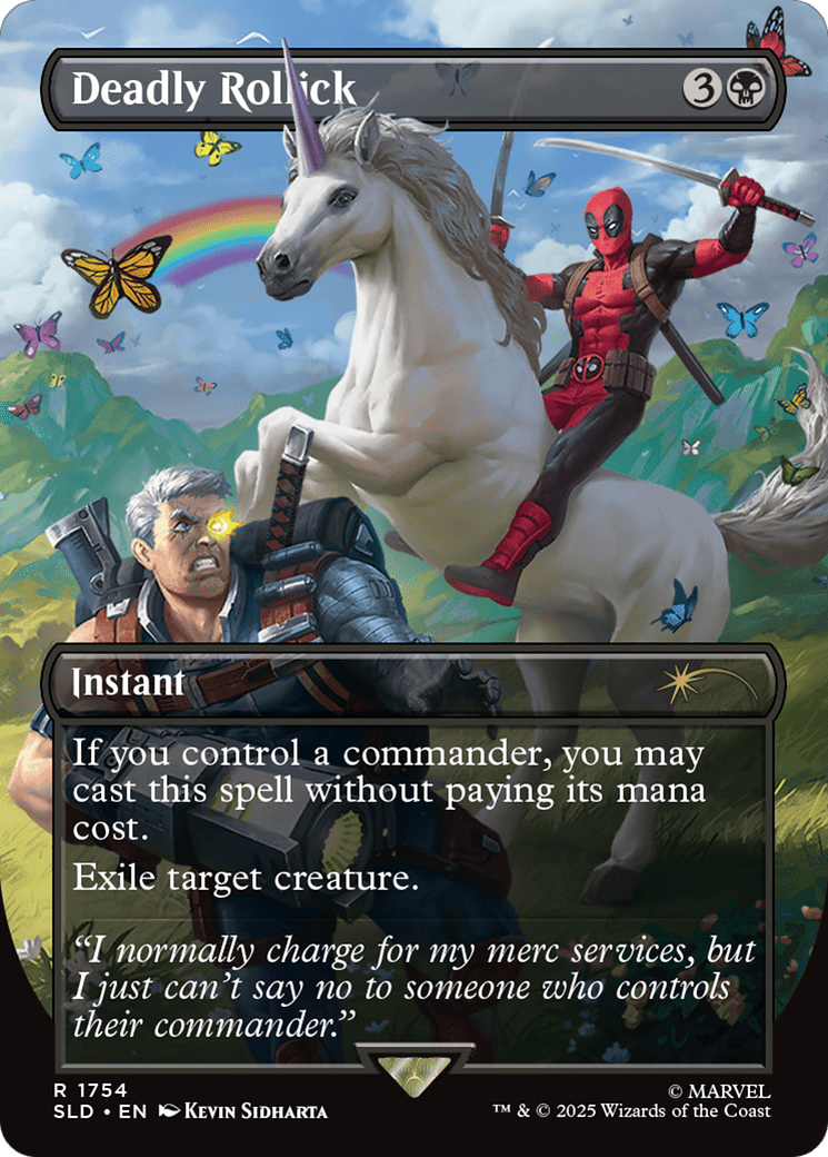 Deadly Rollick (Rainbow Foil) [Secret Lair Drop Series] MTG Single Magic: The Gathering  | Multizone: Comics And Games