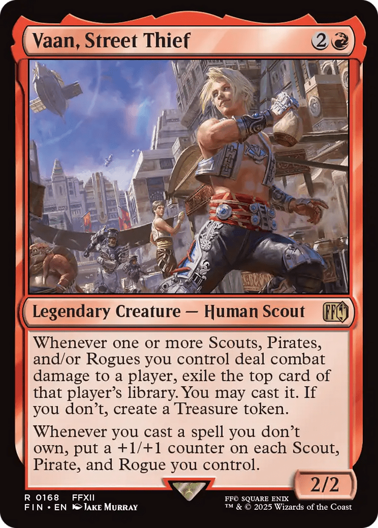 Vaan, Street Thief [FINAL FANTASY] MTG Single Magic: The Gathering  | Multizone: Comics And Games