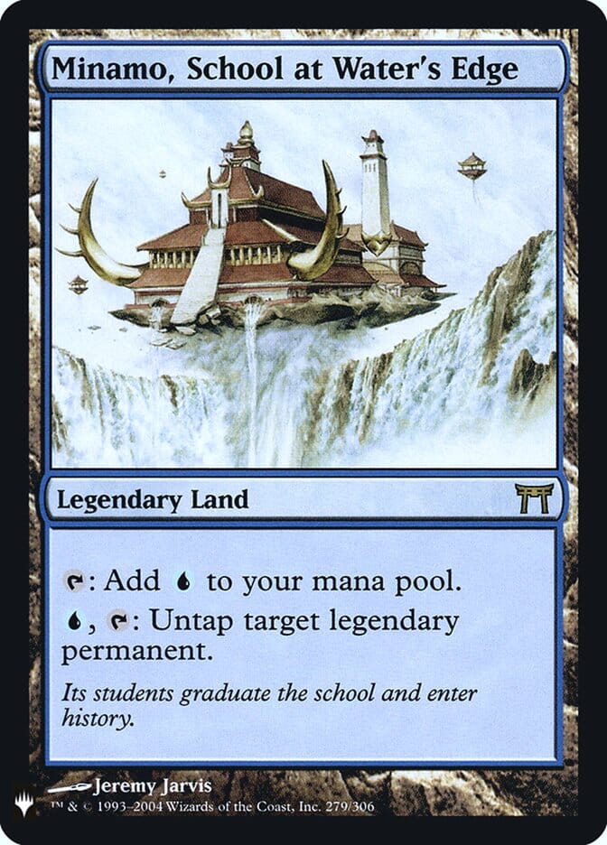 Minamo, School at Water's Edge [Mystery Booster] MTG Single Magic: The Gathering  | Multizone: Comics And Games