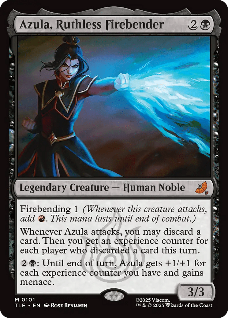 Azula, Ruthless Firebender [Avatar: The Last Airbender: Eternal-Legal] MTG Single Magic: The Gathering  | Multizone: Comics And Games