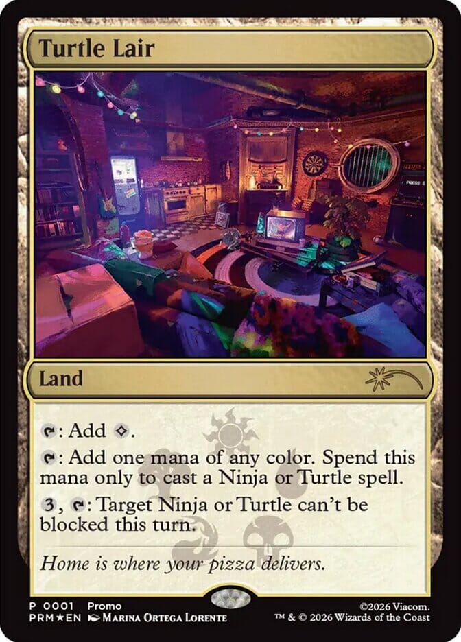 Turtle Lair (Costco Bundle) [Media Promos] MTG Single Magic: The Gathering  | Multizone: Comics And Games