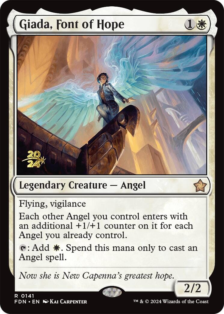 Giada, Font of Hope [Foundations Prerelease Promos] MTG Single Magic: The Gathering  | Multizone: Comics And Games