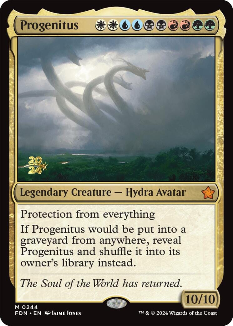 Progenitus [Foundations Prerelease Promos] MTG Single Magic: The Gathering  | Multizone: Comics And Games