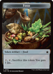 Food // Treasure Double-Sided Token [Foundations Tokens] MTG Single Magic: The Gathering  | Multizone: Comics And Games