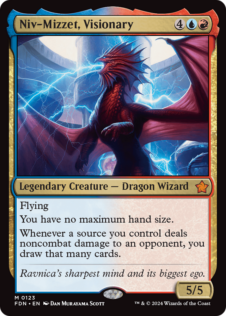 Niv-Mizzet, Visionary [Foundations] | Multizone: Comics And Games