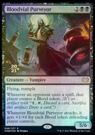 Bloodvial Purveyor [Innistrad: Crimson Vow Prerelease Promos] MTG Single Magic: The Gathering  | Multizone: Comics And Games