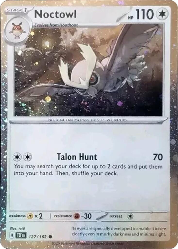 Noctowl (127/162) (Cosmos Holo) [Scarlet & Violet: Black Star Promos] Pokemon Single Pokémon  | Multizone: Comics And Games