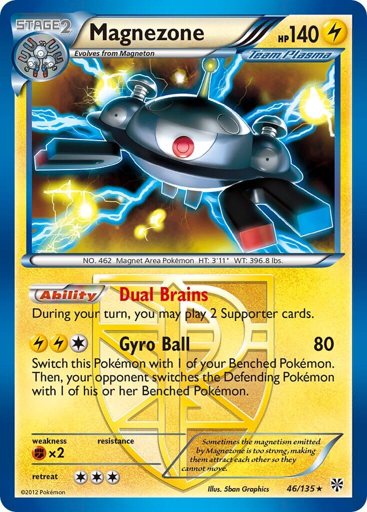 Magnezone (46/135) (Theme Deck Exclusive) [Black & White: Plasma Storm] Pokemon Single Pokémon  | Multizone: Comics And Games