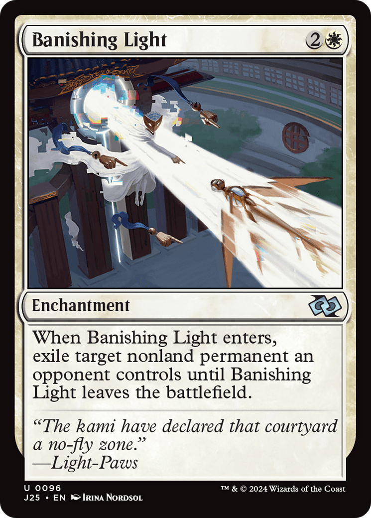 Banishing Light [Foundations Jumpstart] MTG Single Magic: The Gathering  | Multizone: Comics And Games