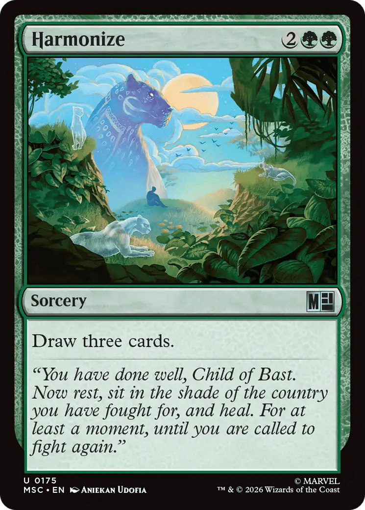 Harmonize [Marvel Super Heroes Commander] MTG Single Magic: The Gathering  | Multizone: Comics And Games
