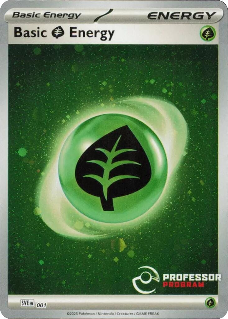 Grass Energy (001) (2023) [Professor Program Promos] Pokemon Single Pokémon  | Multizone: Comics And Games