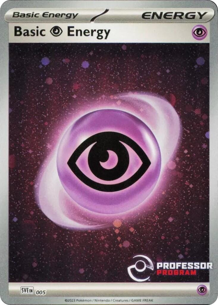 Psychic Energy (005) (2023) [Professor Program Promos] Pokemon Single Pokémon  | Multizone: Comics And Games