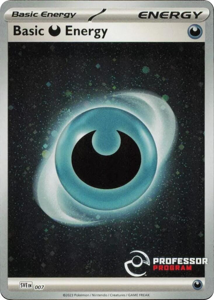 Darkness Energy (007) (2023) [Professor Program Promos] Pokemon Single Pokémon  | Multizone: Comics And Games