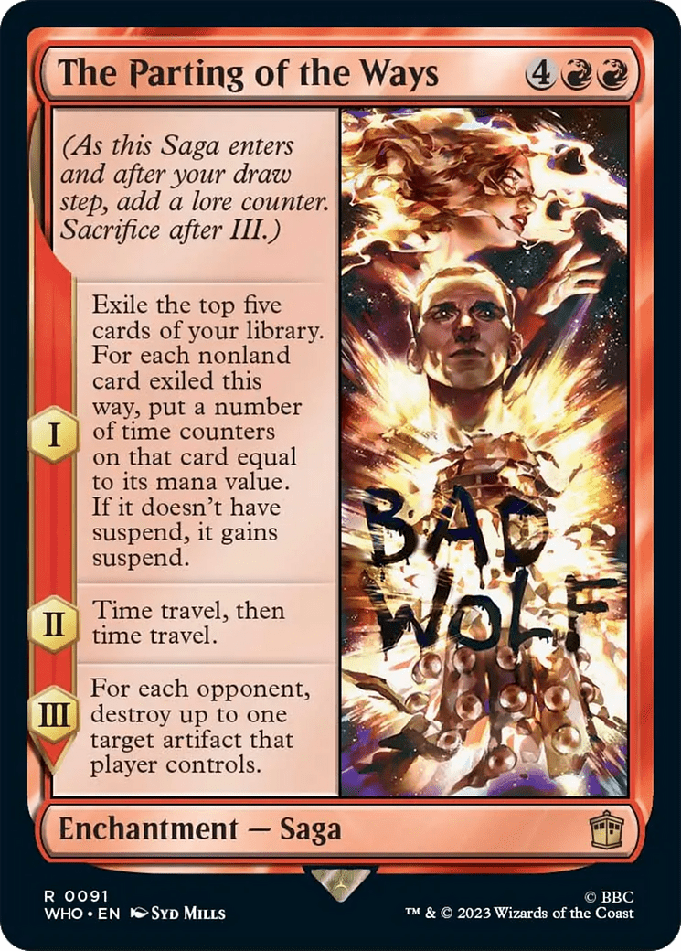 The Parting of the Ways [Doctor Who] MTG Single Magic: The Gathering  | Multizone: Comics And Games