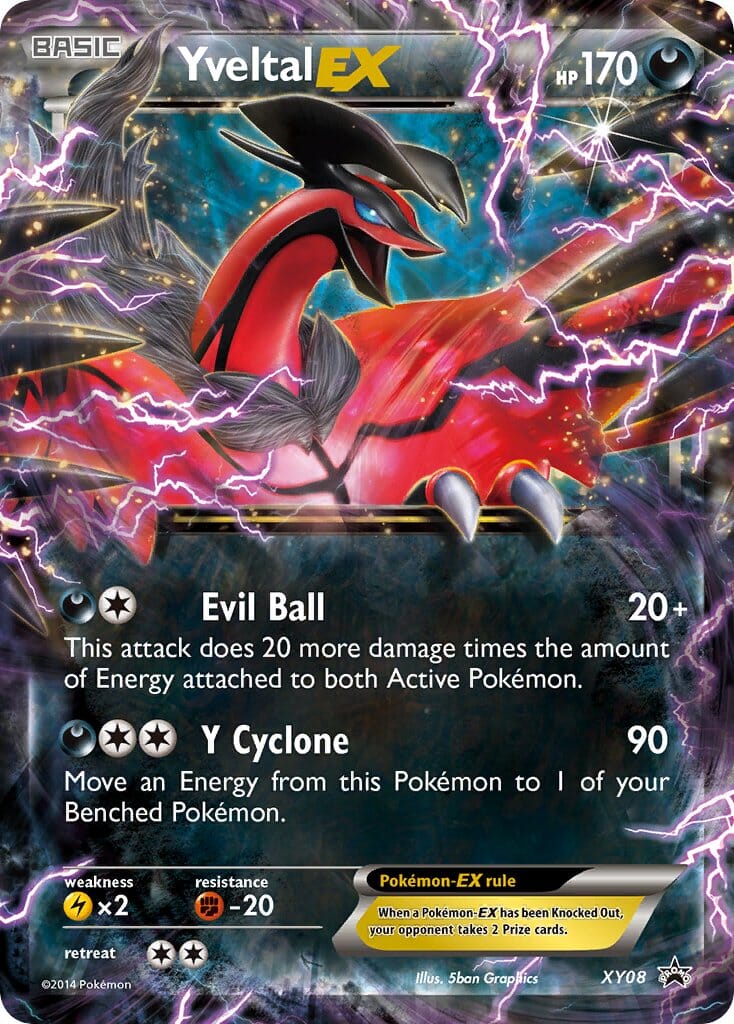 Yveltal EX (XY08) [XY: Black Star Promos] Pokemon Single Pokémon  | Multizone: Comics And Games