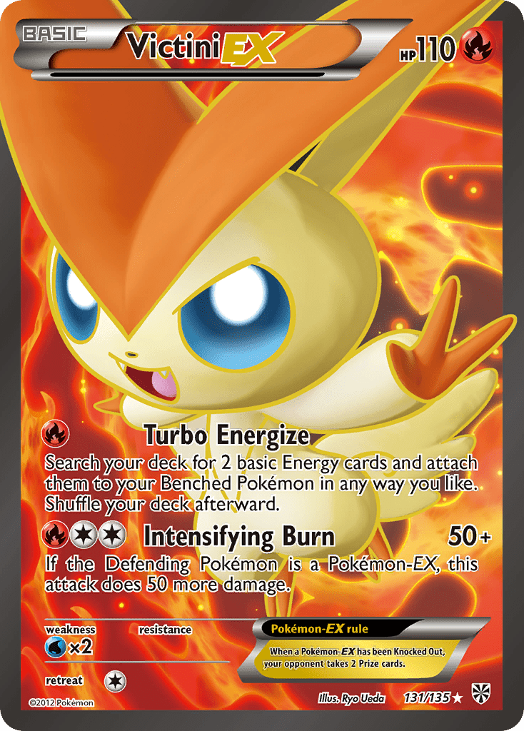 Victini EX (131/135) [Black & White: Plasma Storm] Pokemon Single Pokémon  | Multizone: Comics And Games