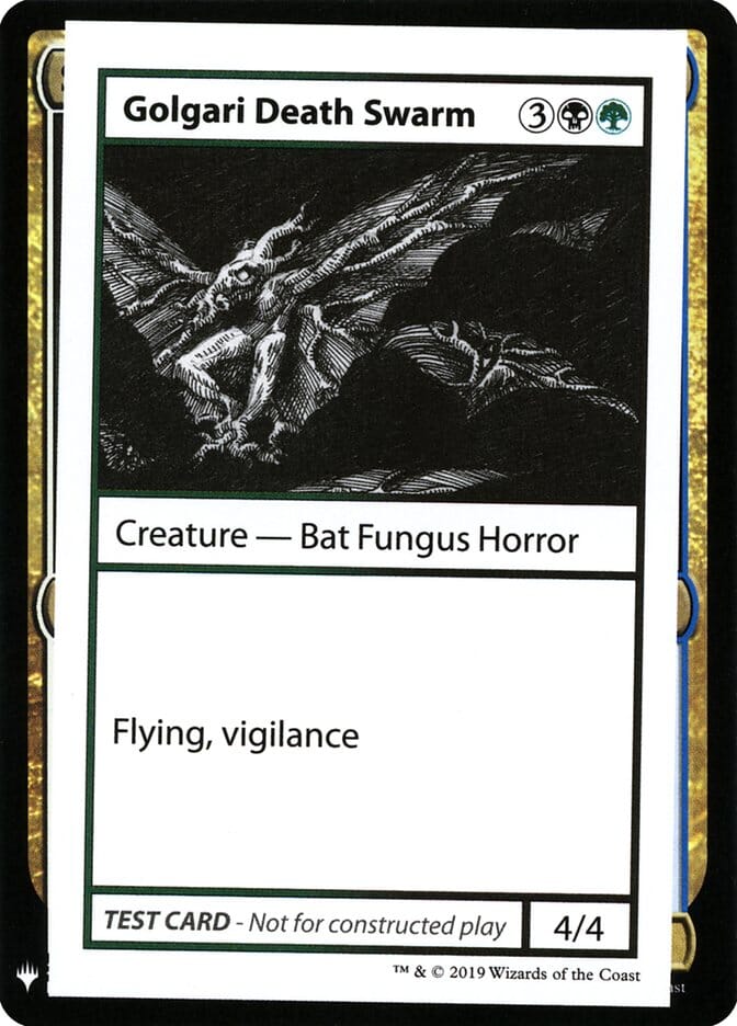 Golgari Death Swarm [Mystery Booster Playtest Cards] MTG Single Magic: The Gathering  | Multizone: Comics And Games