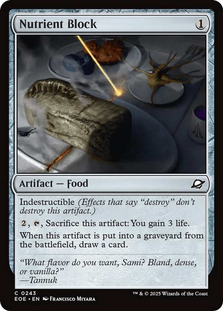 Nutrient Block [Edge of Eternities] MTG Single Magic: The Gathering  | Multizone: Comics And Games