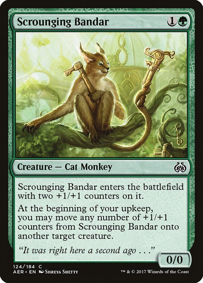 Scrounging Bandar [Aether Revolt] MTG Single Magic: The Gathering  | Multizone: Comics And Games