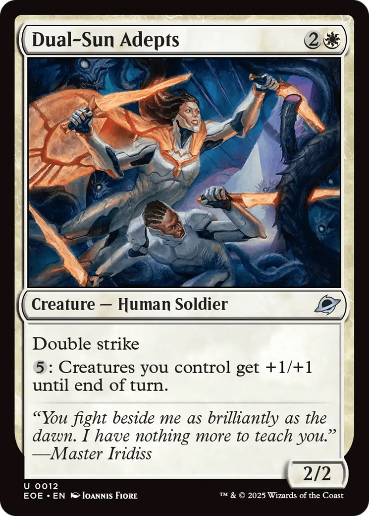 Dual-Sun Adepts [Edge of Eternities] MTG Single Magic: The Gathering  | Multizone: Comics And Games