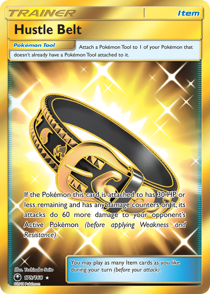 Hustle Belt (179/168) [Sun & Moon: Celestial Storm] Pokemon Single Pokémon  | Multizone: Comics And Games