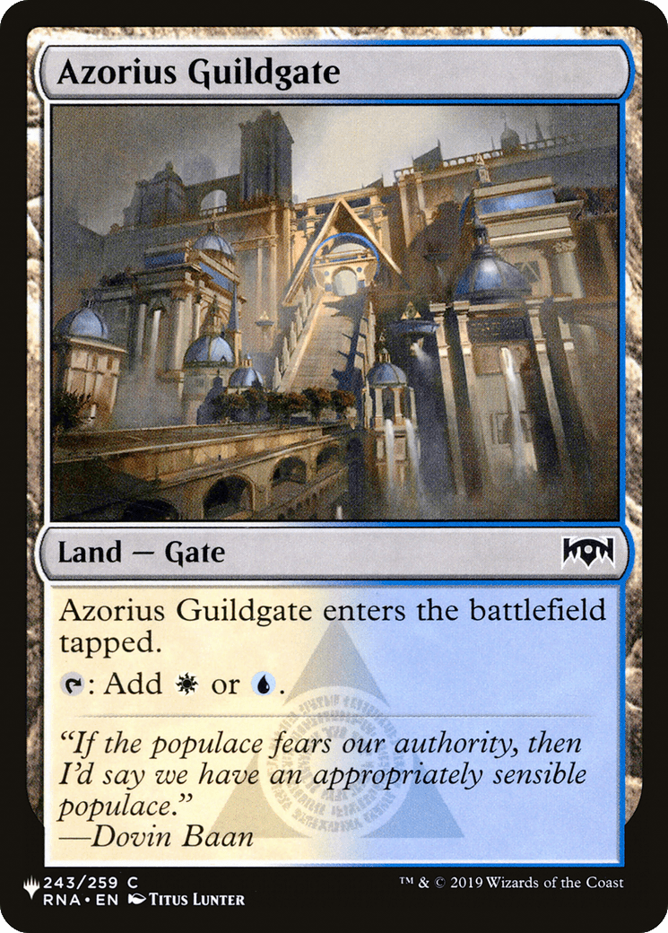 Azorius Guildgate [The List] MTG Single Magic: The Gathering  | Multizone: Comics And Games