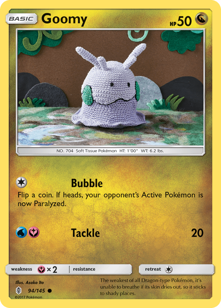 Goomy (94/145) [Sun & Moon: Guardians Rising] Pokemon Single Pokémon  | Multizone: Comics And Games