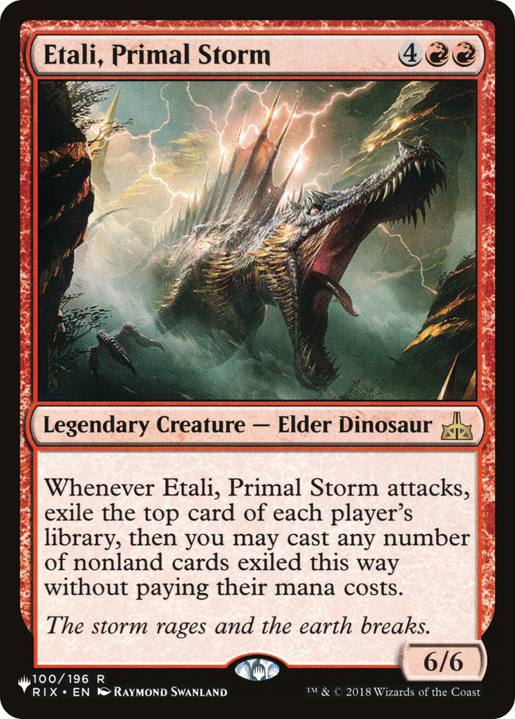 Etali, Primal Storm [The List] MTG Single Magic: The Gathering  | Multizone: Comics And Games