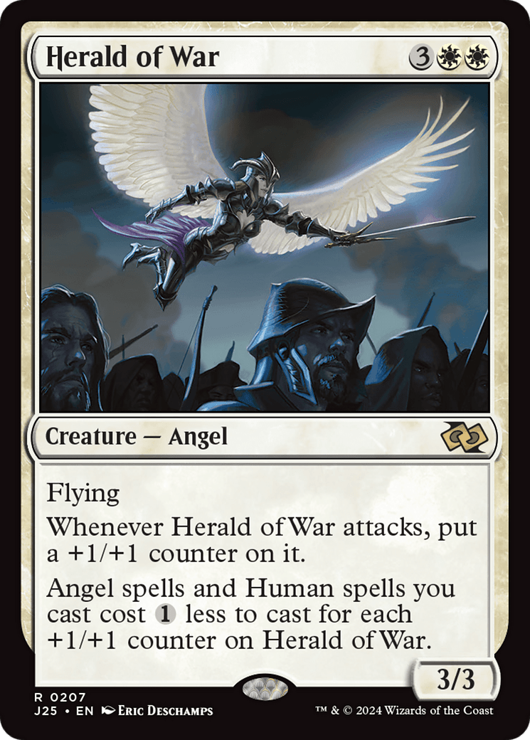 Herald of War [Foundations Jumpstart] MTG Single Magic: The Gathering  | Multizone: Comics And Games