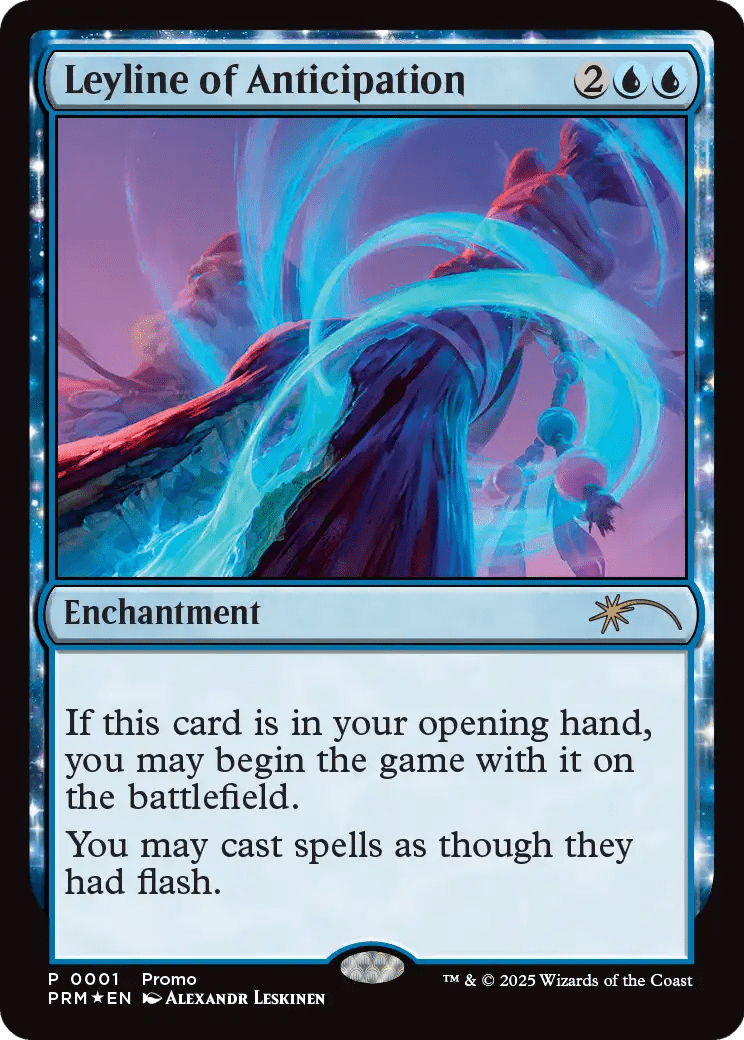Leyline of Anticipation [Wizards Play Network 2026] MTG Single Magic: The Gathering  | Multizone: Comics And Games